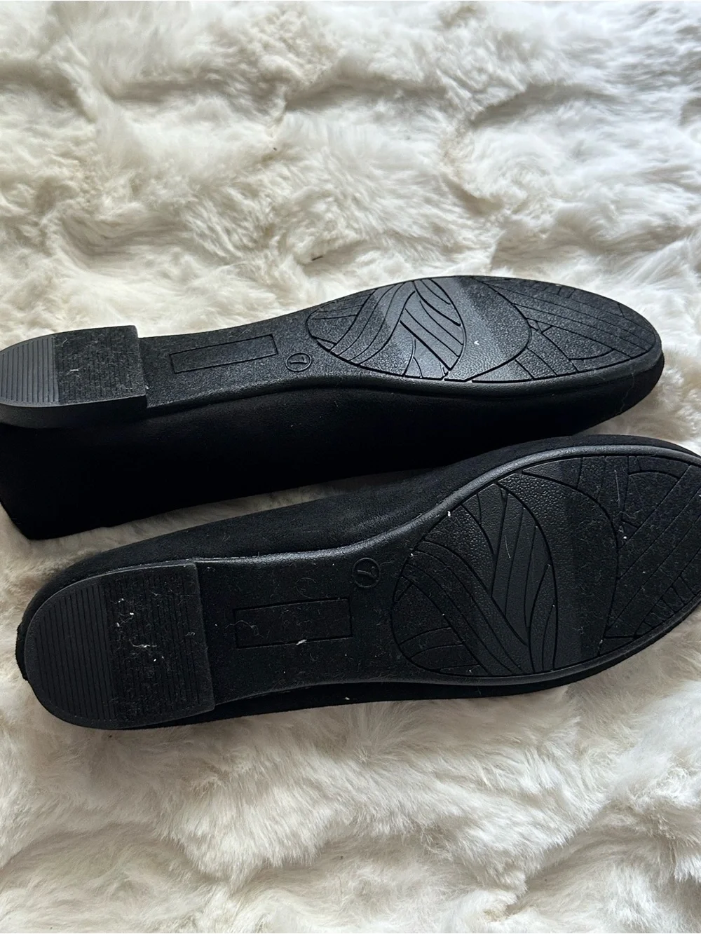 NWOT Black Ballerina Style Office Flats with Bow- Women’s